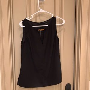 Black sleeveless top by Ann Taylor